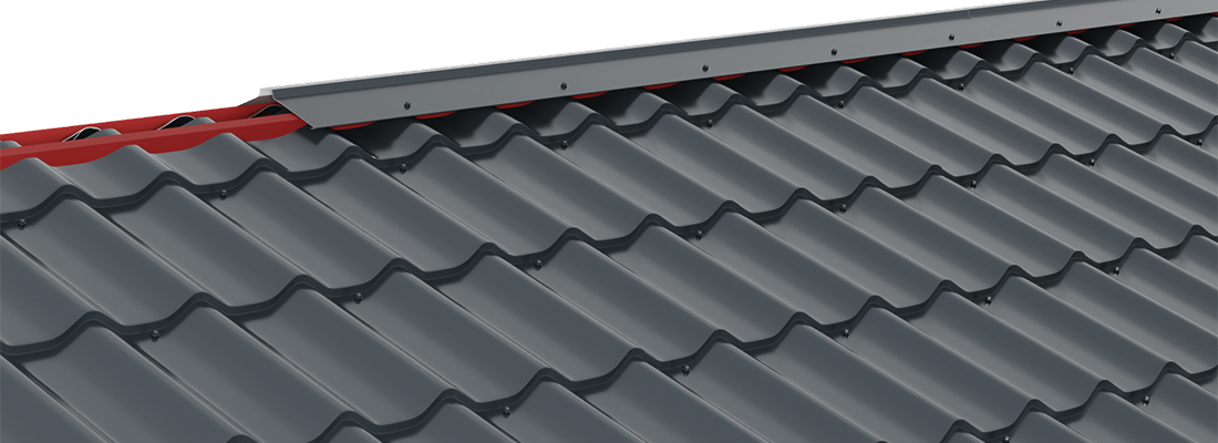RIDGE SEALING STRIPES - METAL ROOF TILE CLASSIC