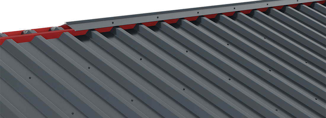 RIDGE SEALING STRIPES - CORRUGATED SHEETS TR35