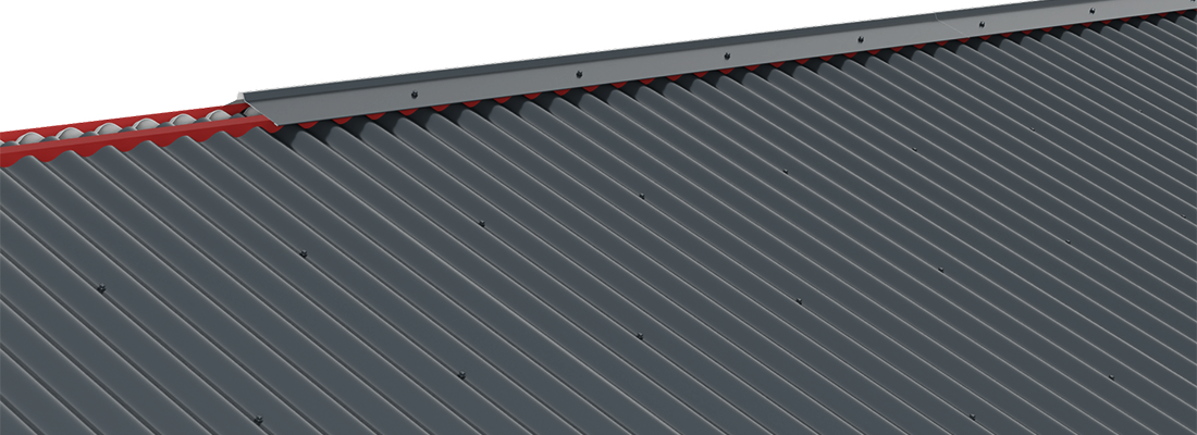 RIDGE SEALING STRIPES - CORRUGATED SHEETS S18