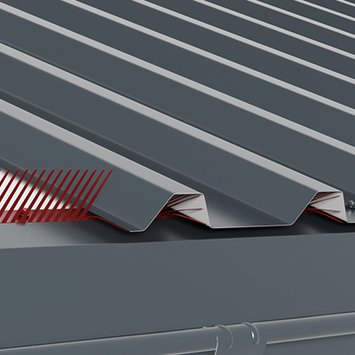EAVES COMB FILLER - MAHOGANY 55