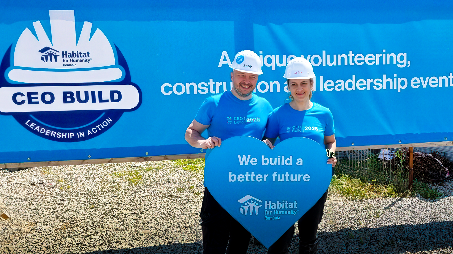 Leadership in Action at CEO Build 2025 – Building Homes, Building Hope  🧱