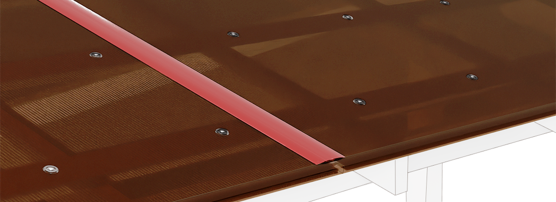 H SHAPE PROFILE <b>Polycarbonate Bronze</b>