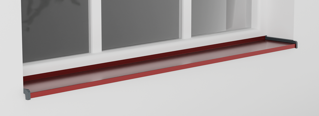 ALUMINUM WINDOW SILLS 225 MM