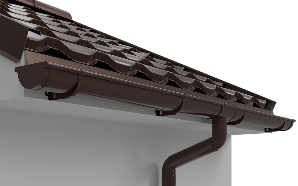PVC gutter system: the practical choice for your home