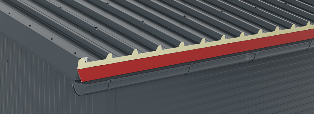 GUTTER GRADE 208 MM
