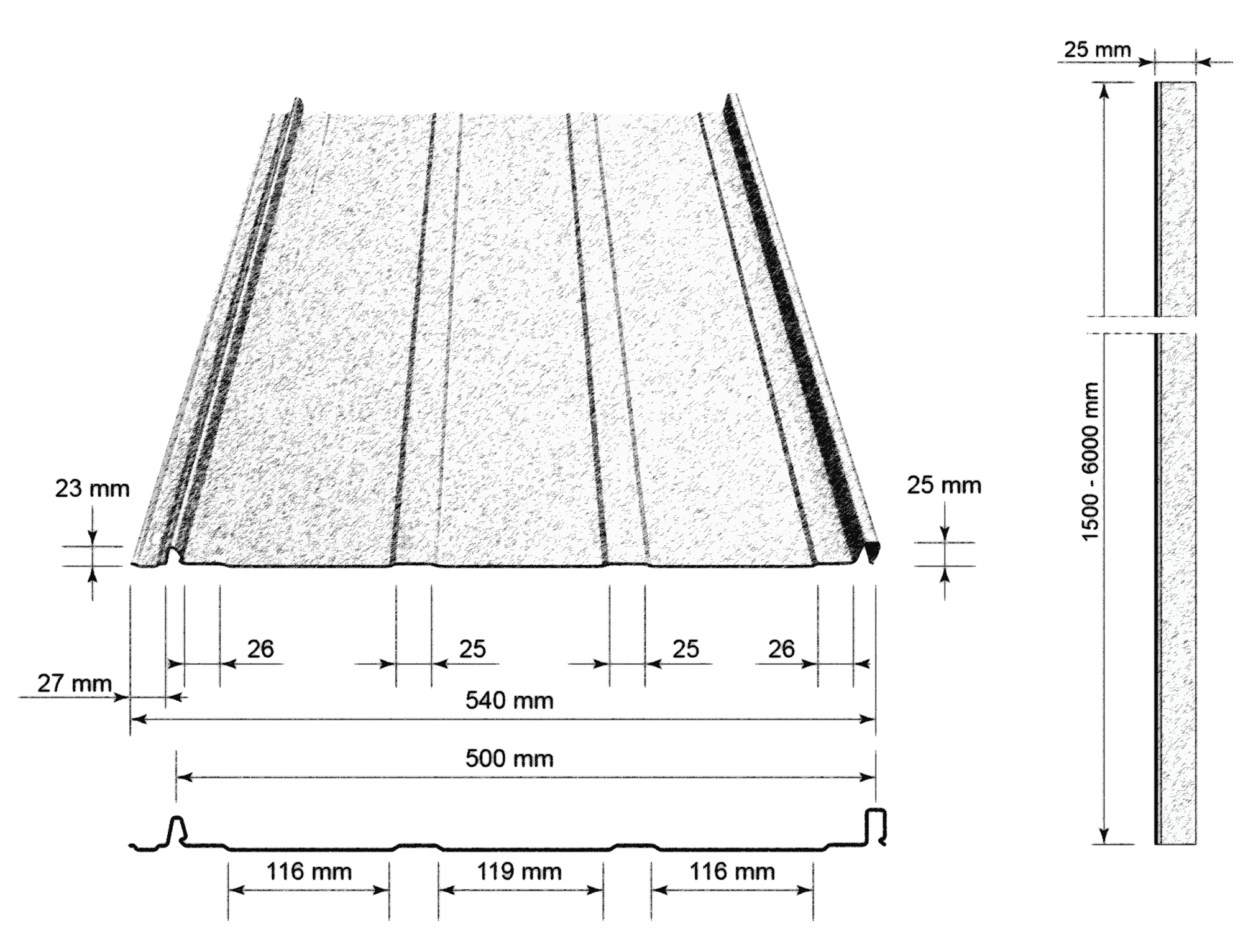 SNAP LOCK METAL